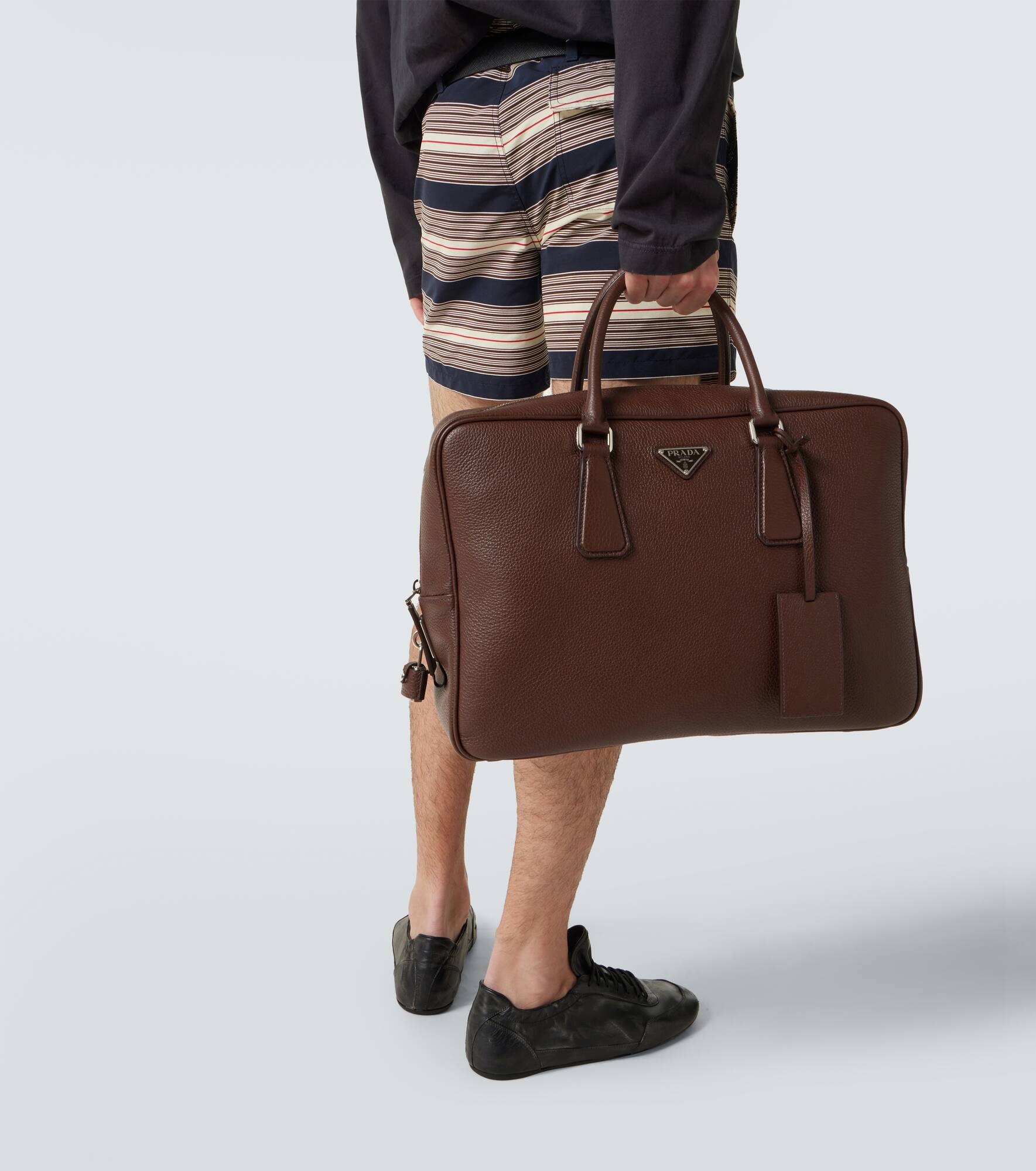 Leather briefcase - 3