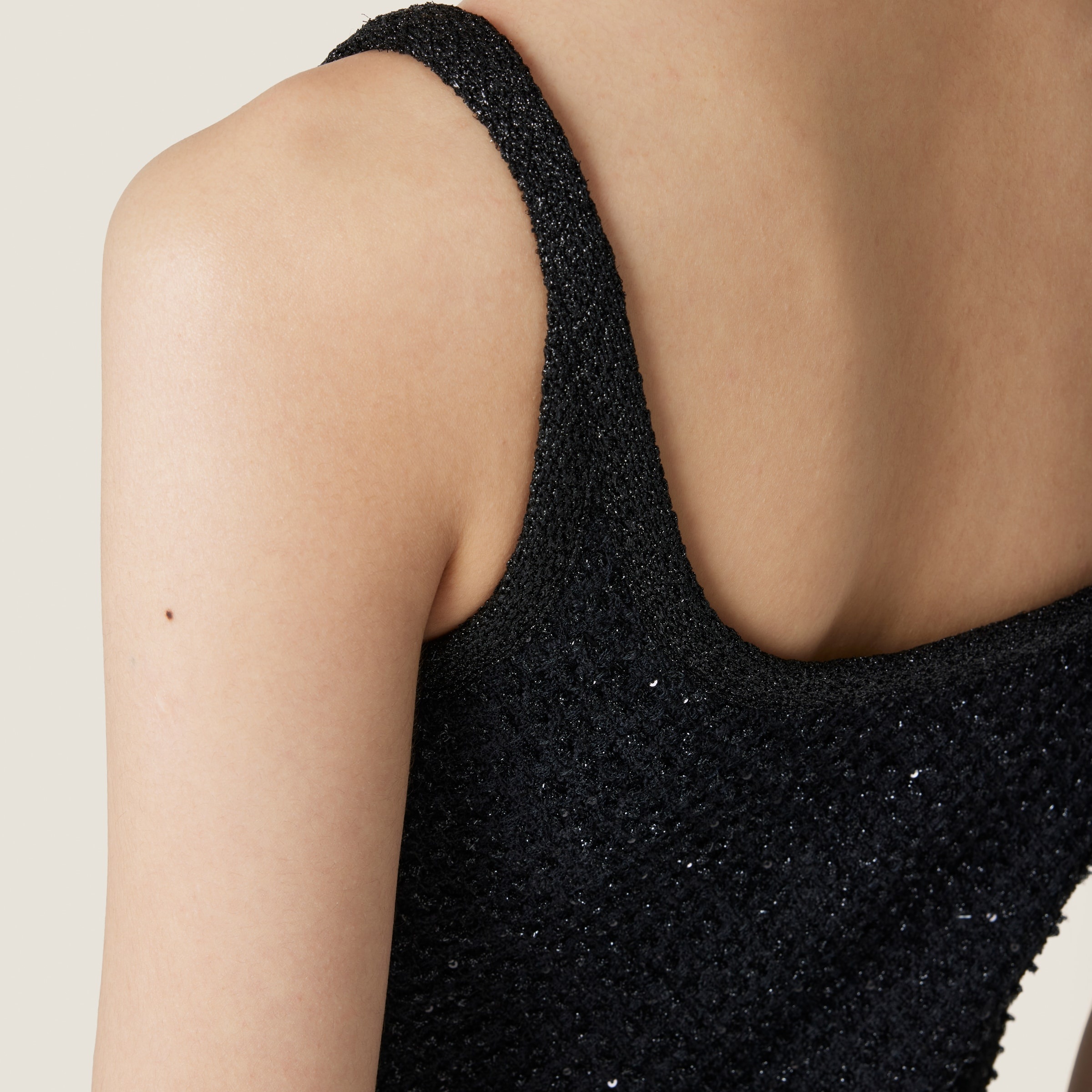 Lamé bouclé dress - 6