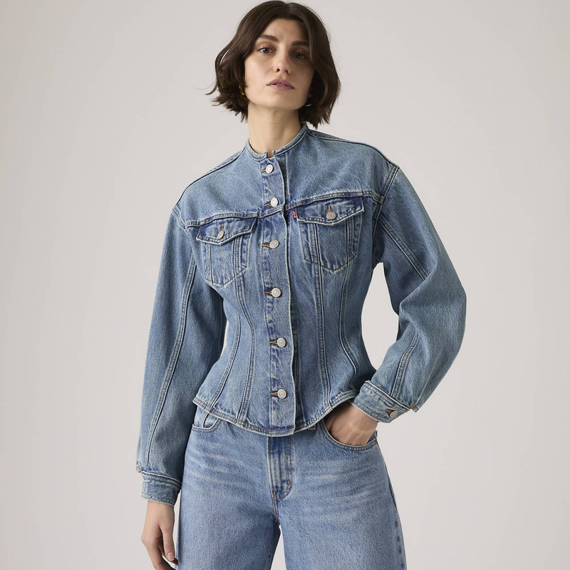 SCULPTED TRUCKER JACKET 1