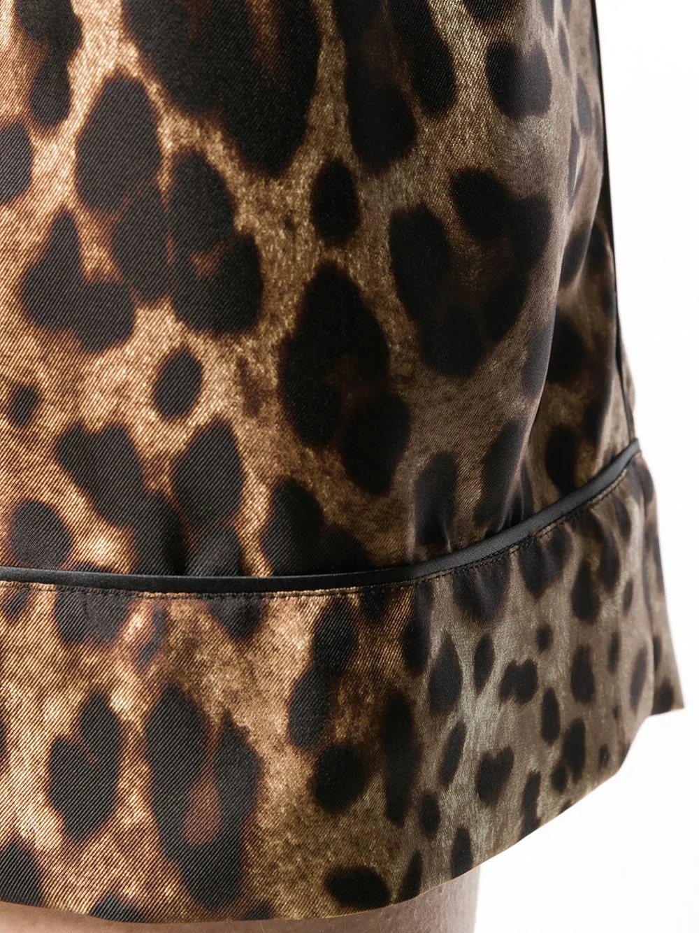 leopard print shorts - 5