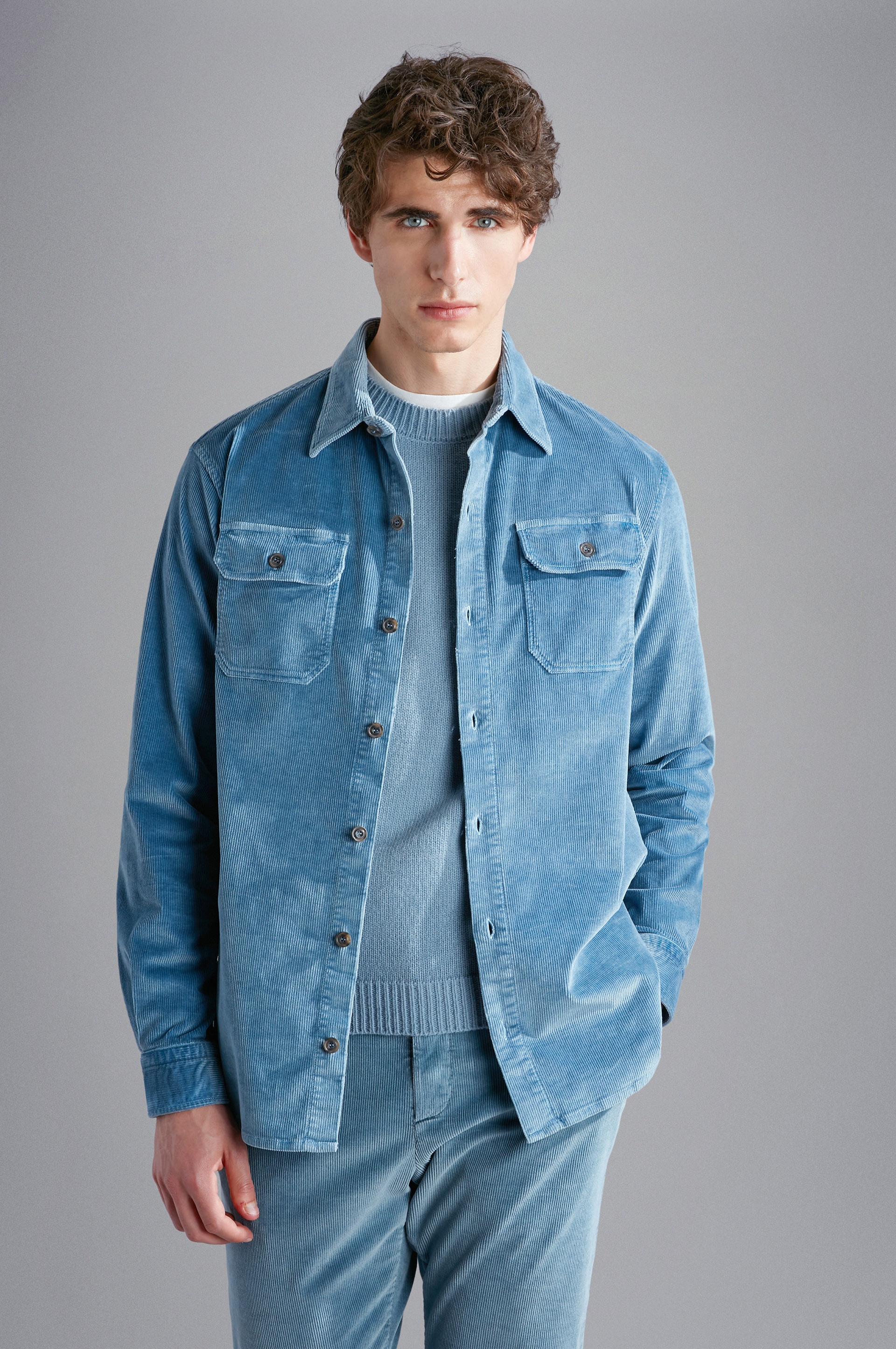 VELVET OVERSHIRT - 6
