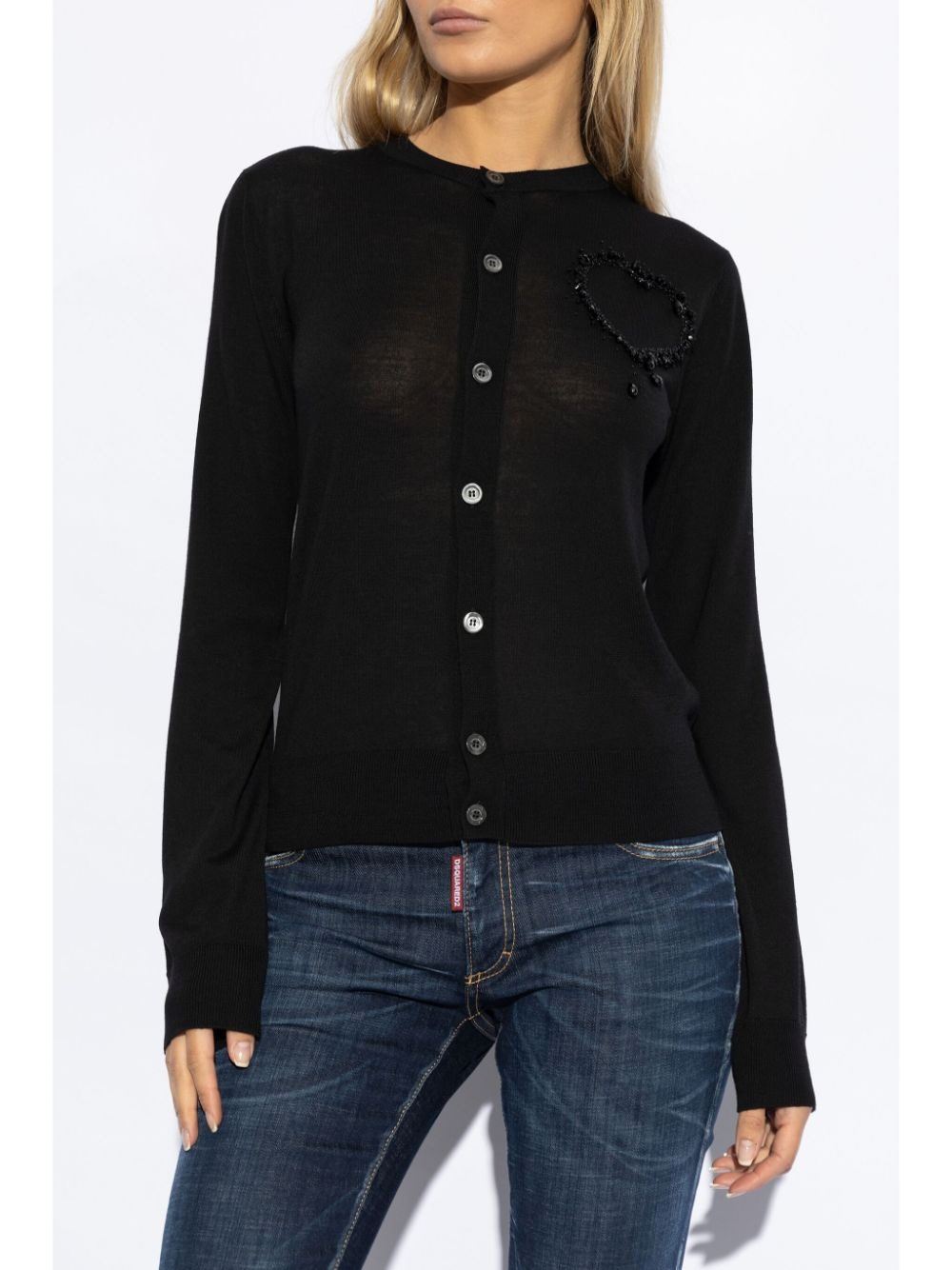 wool cardigan - 3