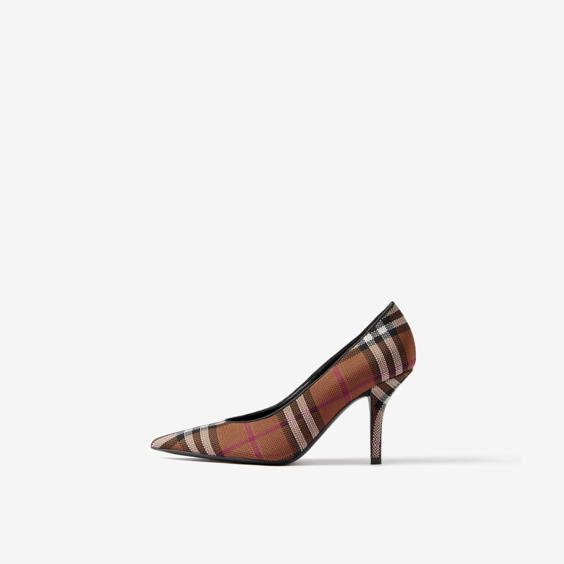 Check Point-toe Pumps 5