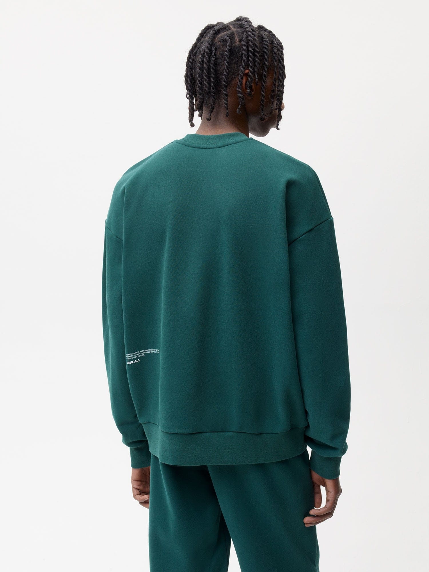 Mens High-Tech Naturalists Club Sweatshirt - Folaige Green - 3