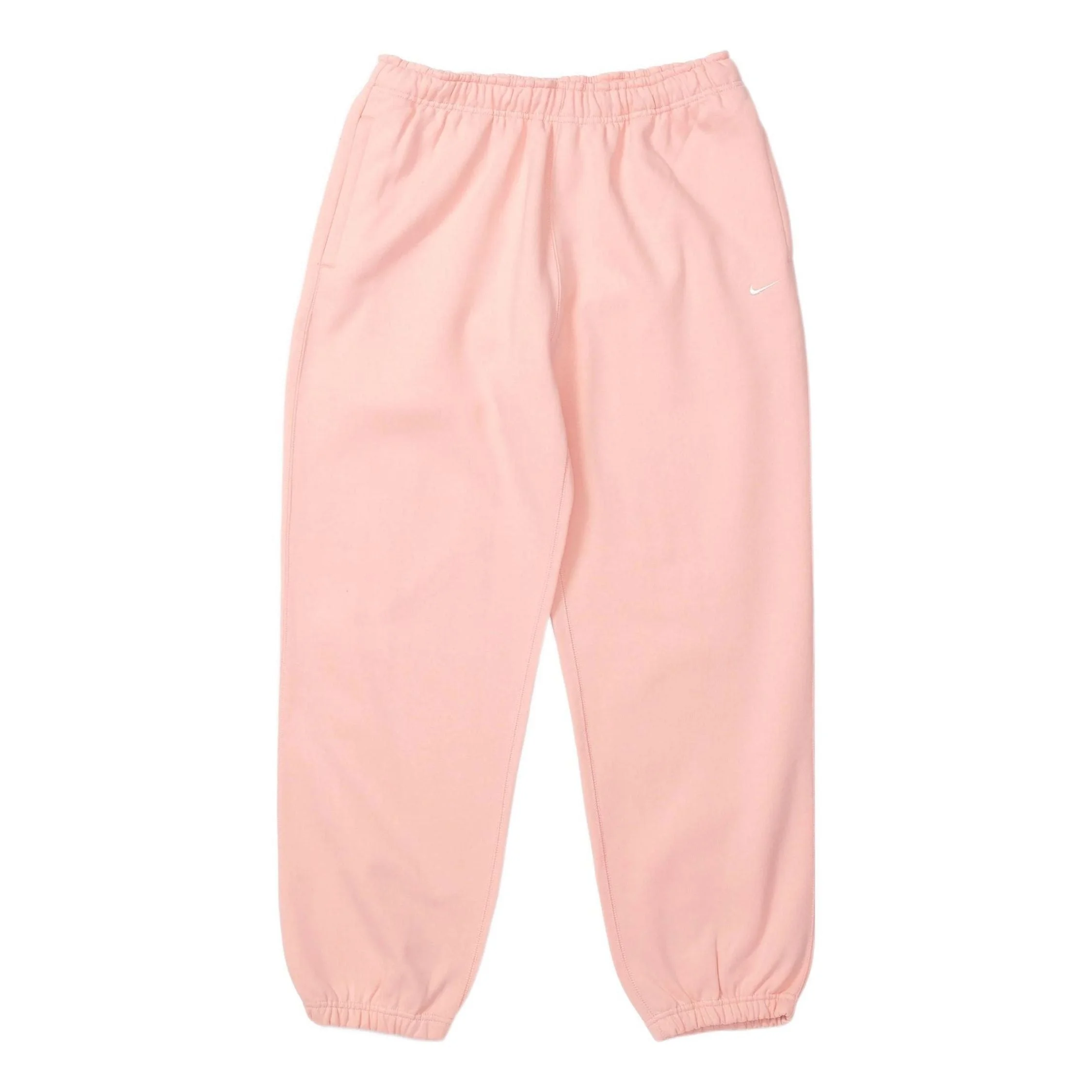 Men's Nike Solid Color Straight Bundle Feet Sports Pants/Trousers/Joggers Lotus pink CW5460-697 - 1