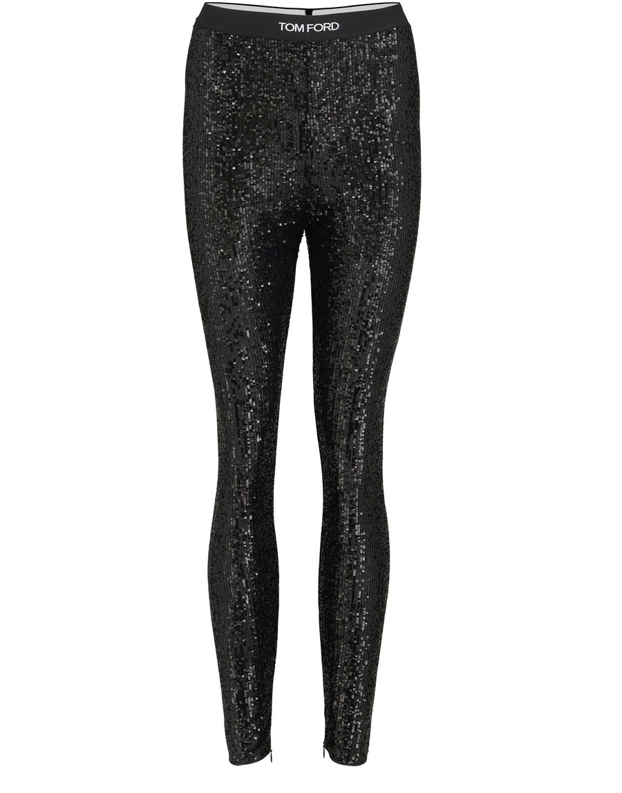 All Over Sequins Logoed Leggings - 1