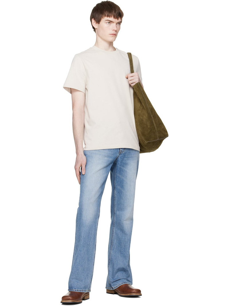 A.P.C. Beige Standard 'Rue Madame' T-shirt outlook