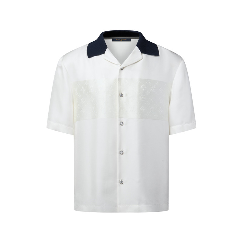 Short-Sleeved Silk Shirt 1