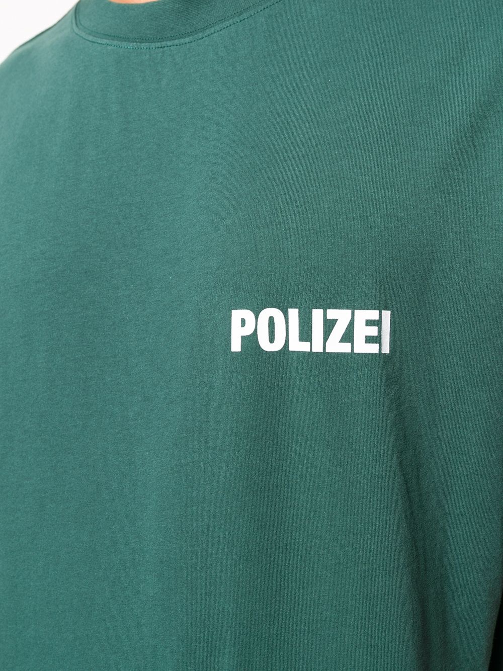 Polizei crew neck T-shirt - 6