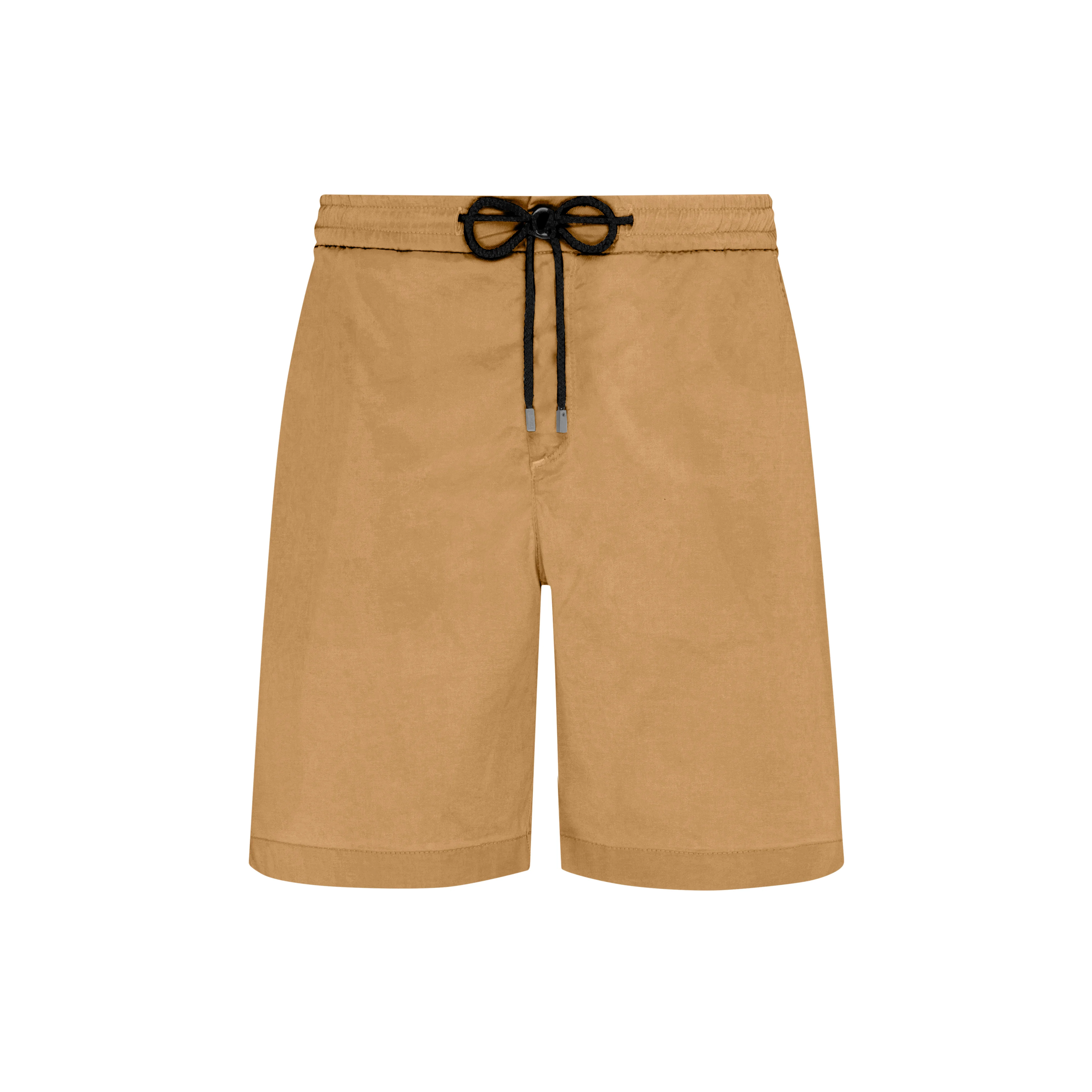 Men Tencel and Cotton Bermuda Shorts Satin - 1