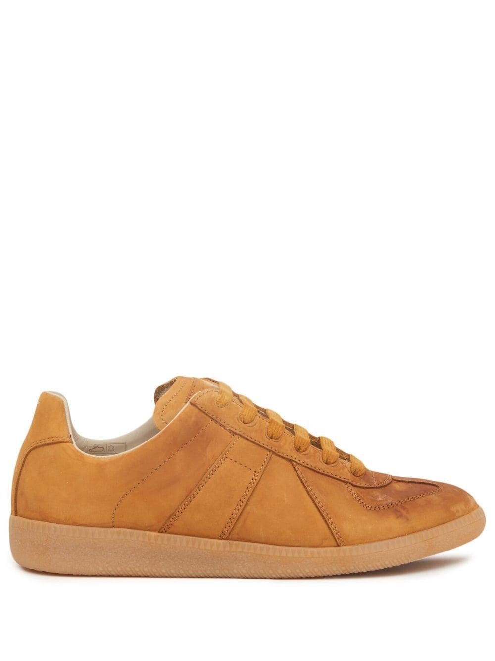 embossed-logo tongue sneakers - 1