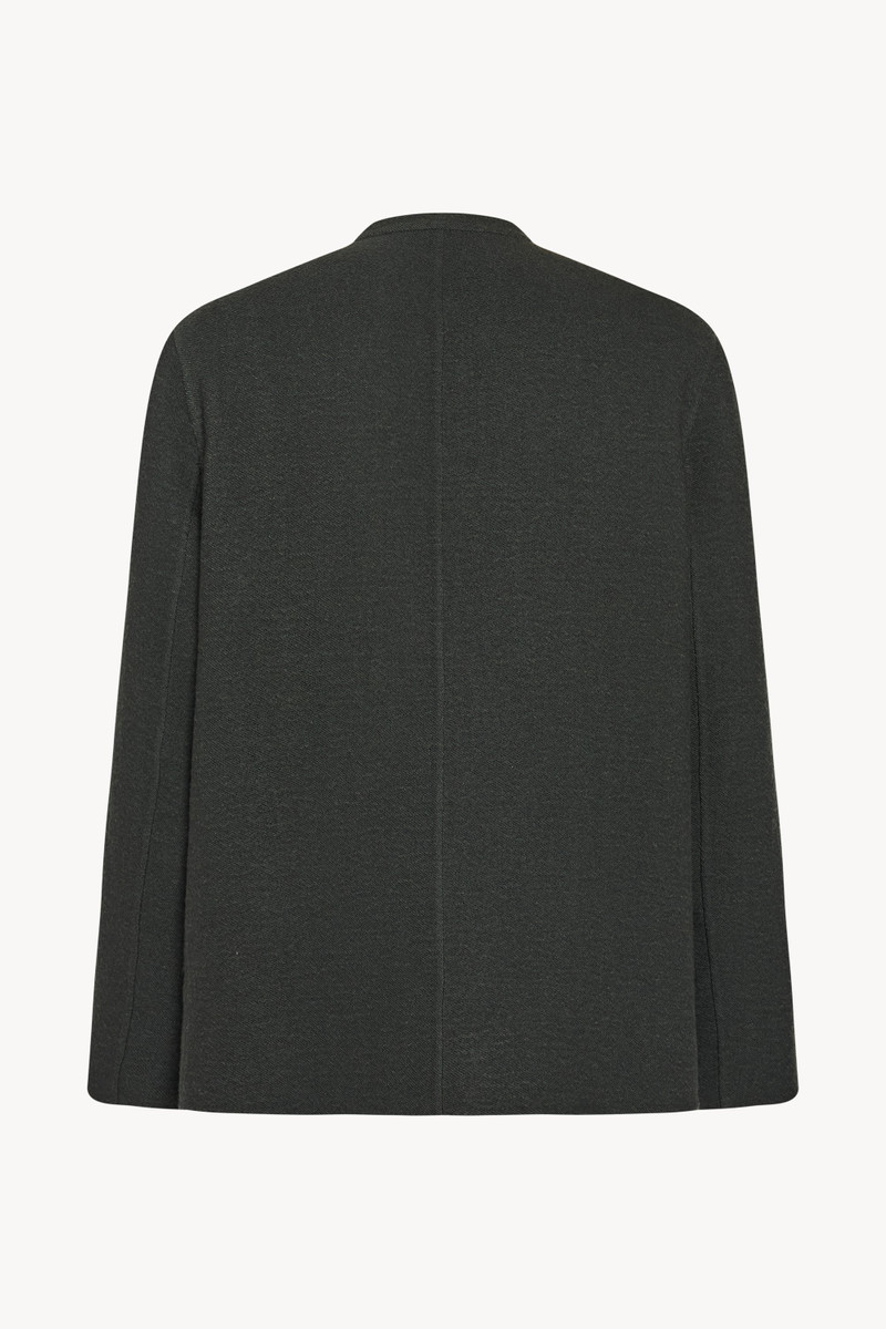 The Row Everett Jacket in Virgin Wool and Linen outlook