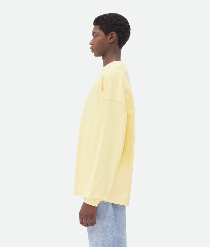 Bottega Veneta Jersey Oversized Long Sleeve T-Shirt outlook