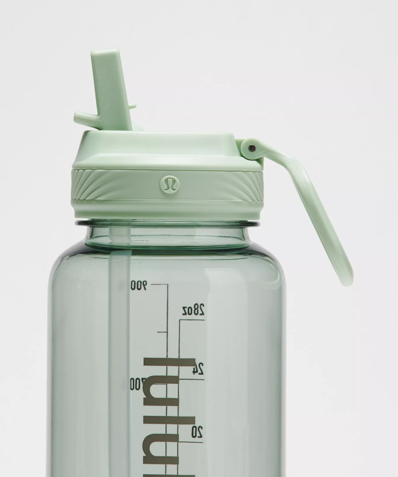 lululemon Back to Life Clear Bottle 32oz *Straw Lid outlook