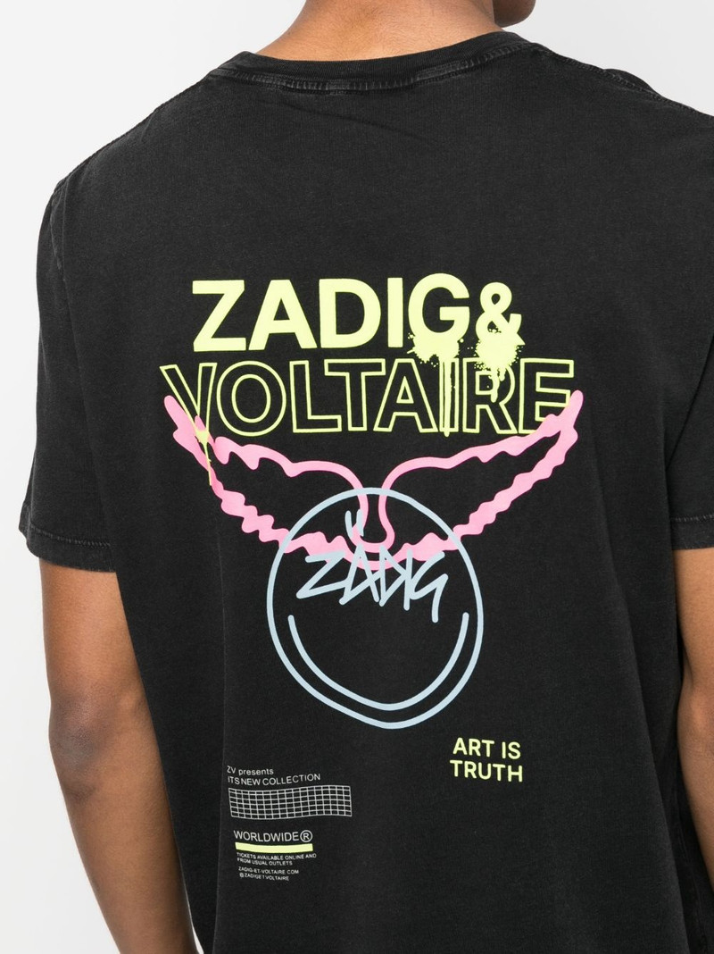 Ted logo-print cotton T-shirt 5