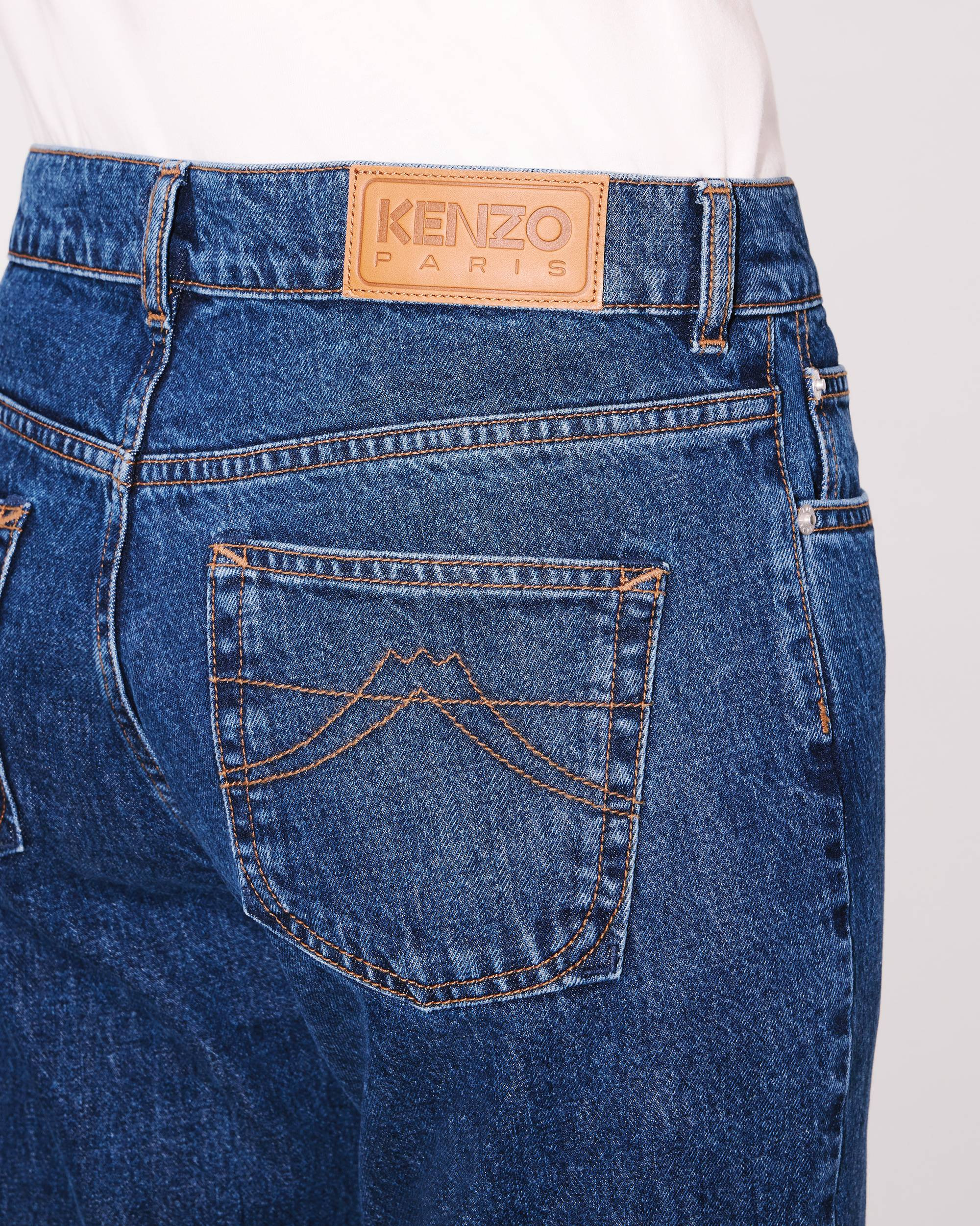 BARA cropped jeans in japanese denim - 7