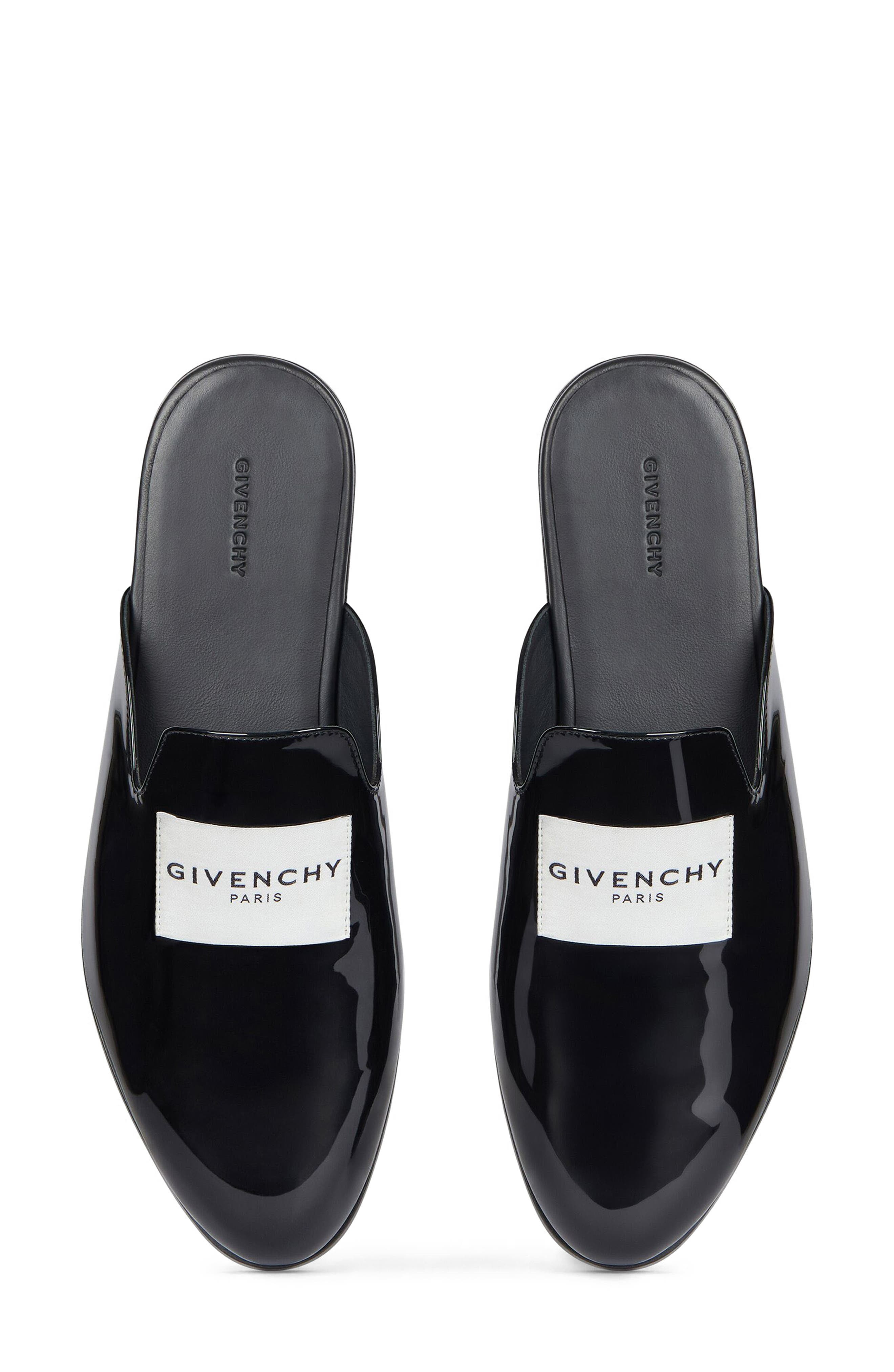 Givenchy Logo Label Lounge Slipper Mule in Black at Nordstrom - 3
