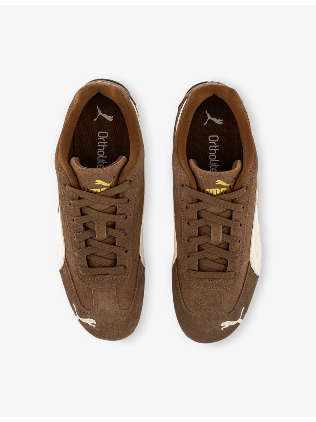 Speedcat OG Logo-Print Suede Low-Top Trainers - 2