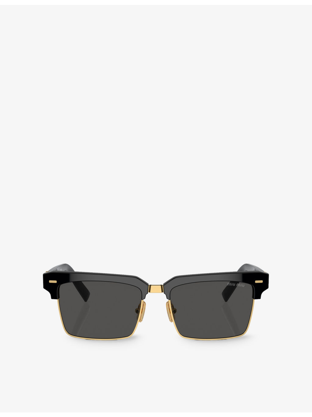 MU 10ZS rectangle-frame acetate sunglasses - 1