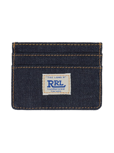 RRL by Ralph Lauren Indigo Denim Card Holder outlook