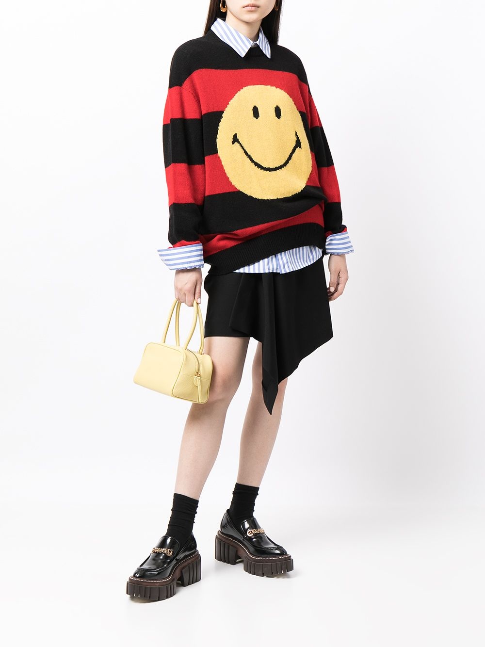 striped smiley jumper - 2