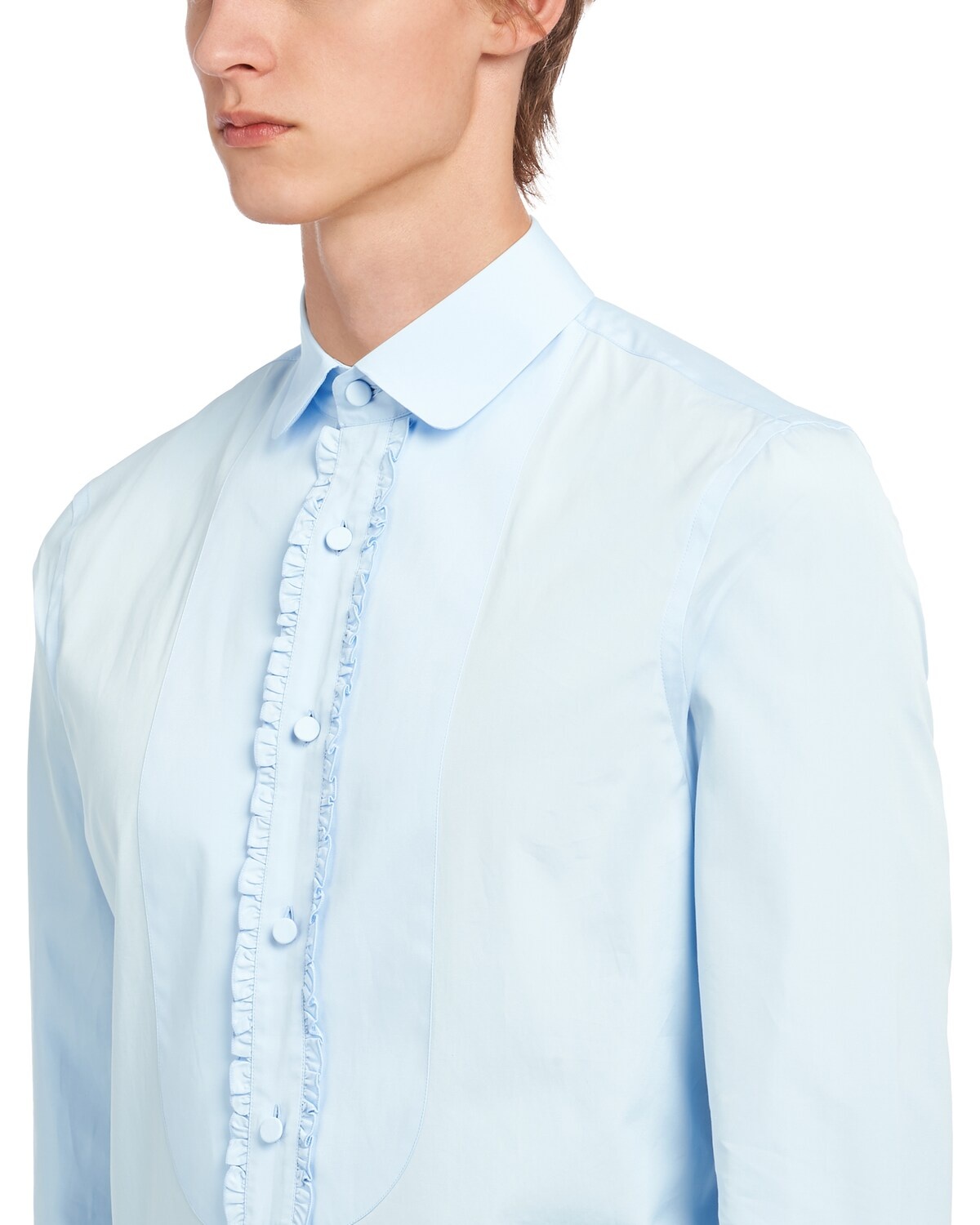 Poplin tuxedo shirt - 5