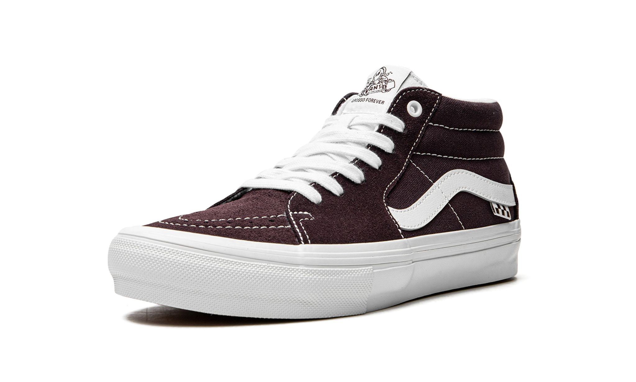 Skate Grosso Mid "Wrapped Wine" - 4