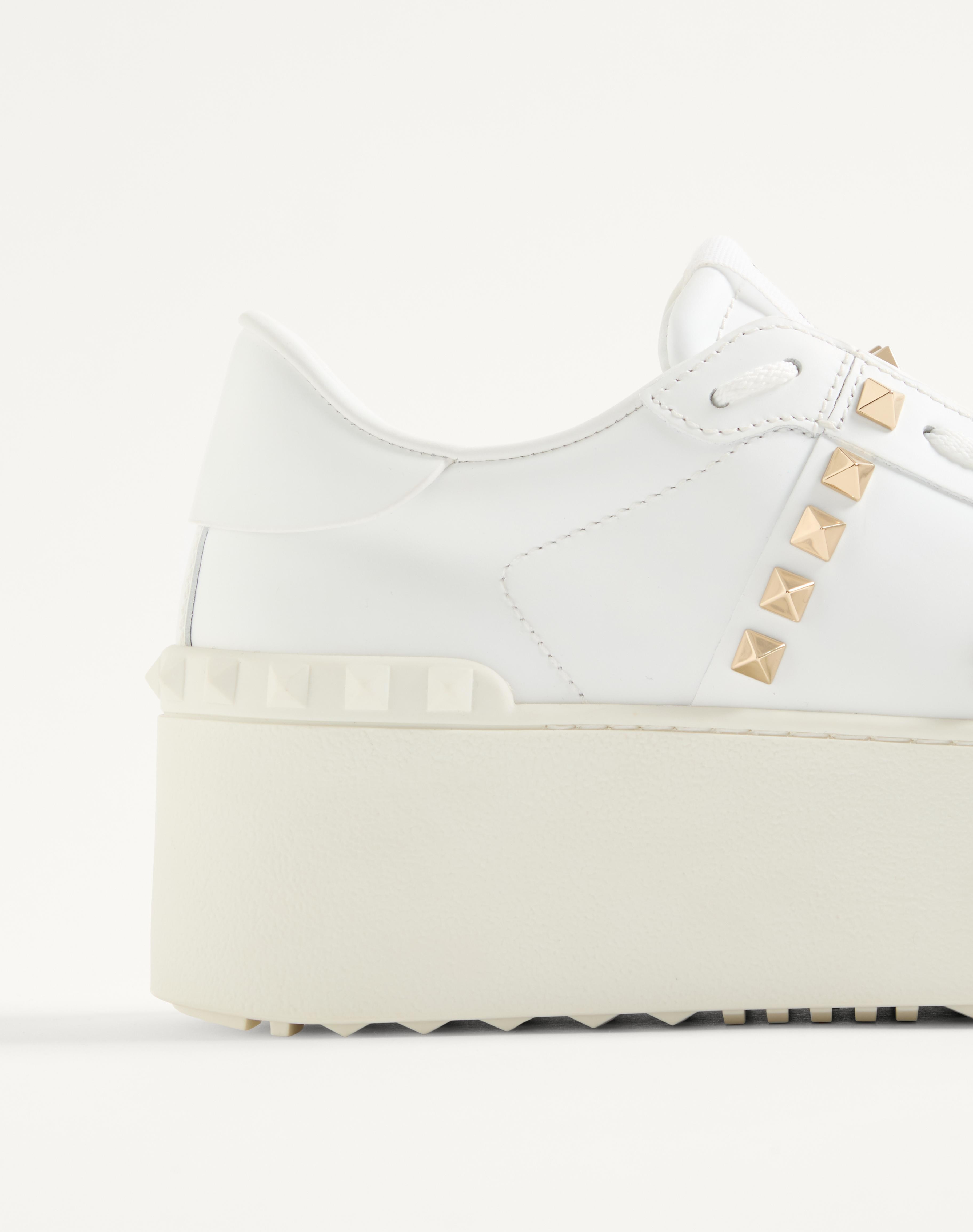 FLATFORM ROCKSTUD UNTITLED SNEAKER IN CALFSKIN - 8