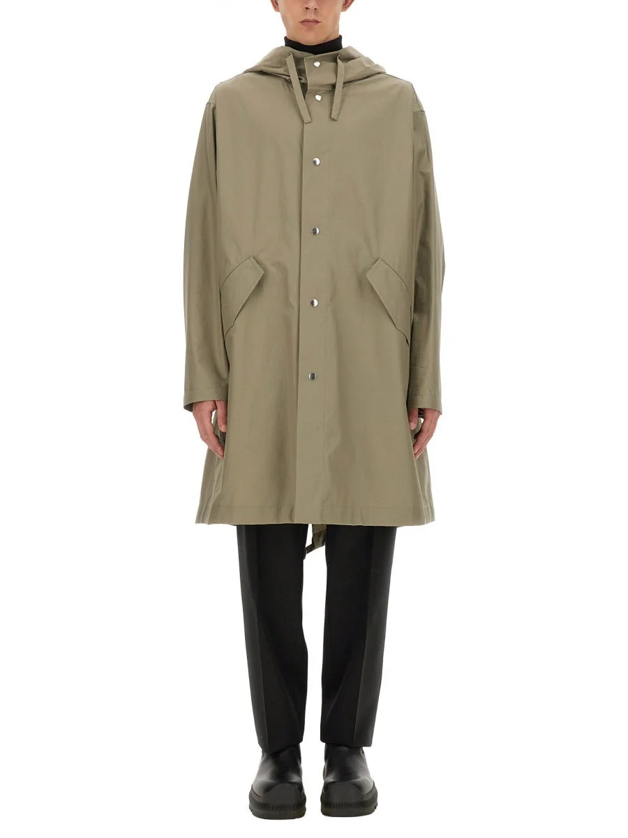 Jil Sander Men Parka With Logo - 1