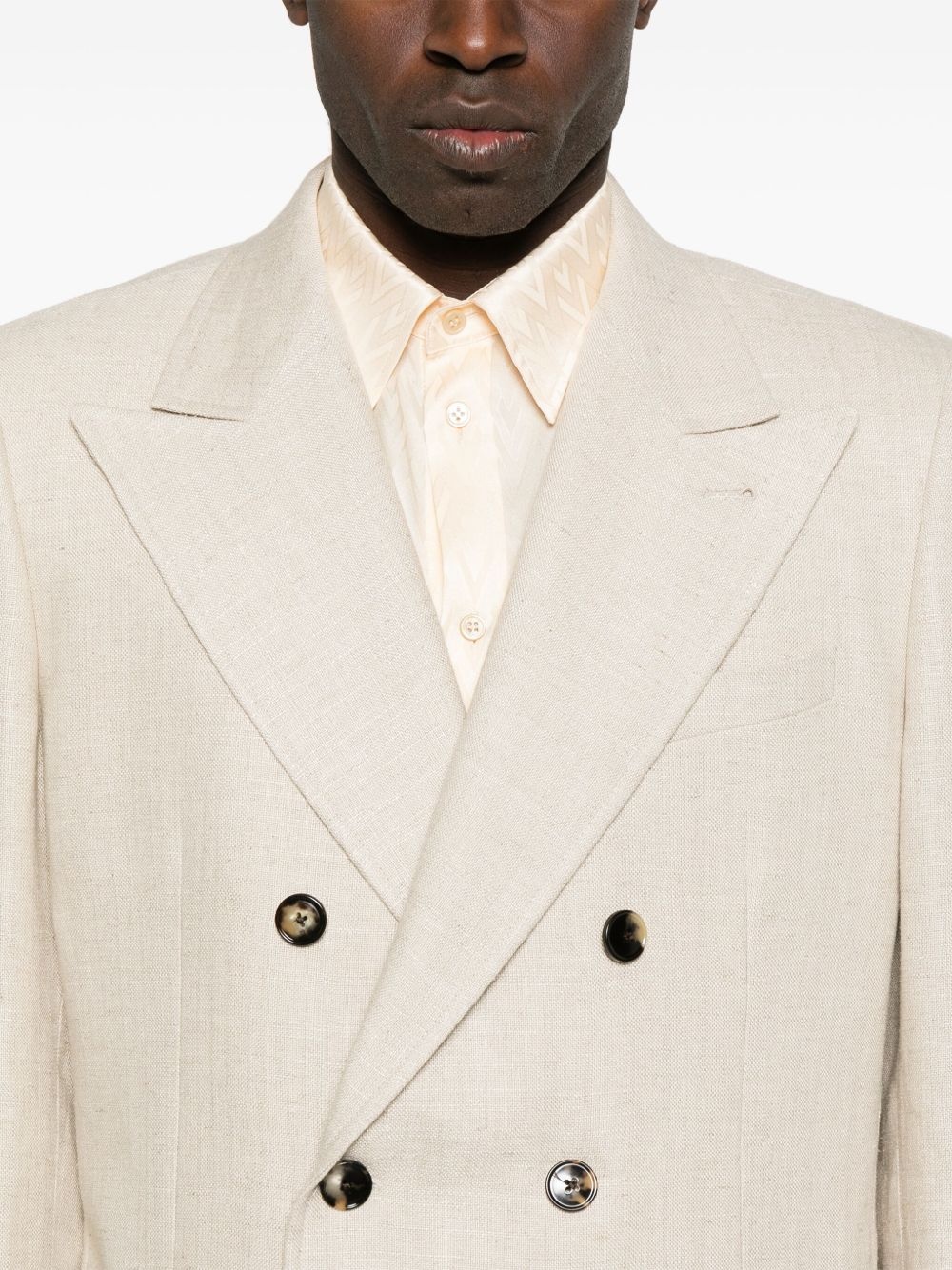 double-breasted blazer - 5
