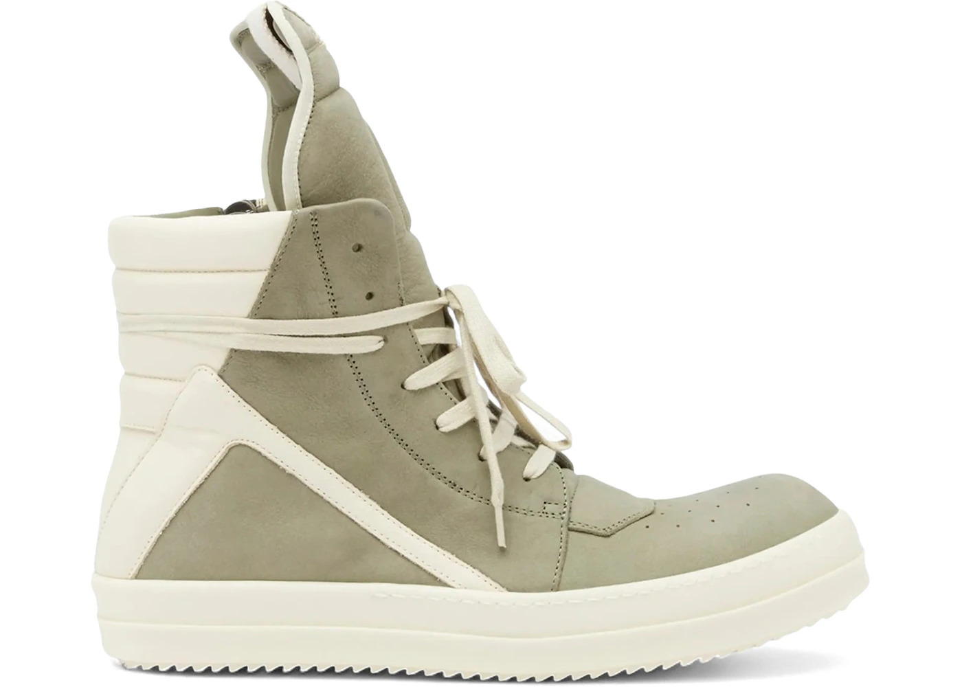 Rick Owens Hollywood Geobasket High Celadon Milk - 1