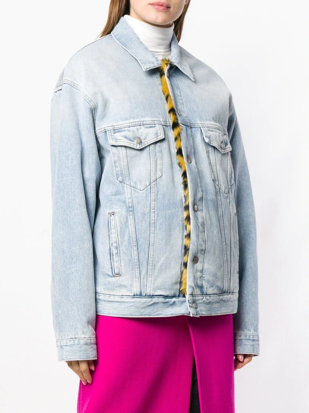 oversized denim jacket - 3