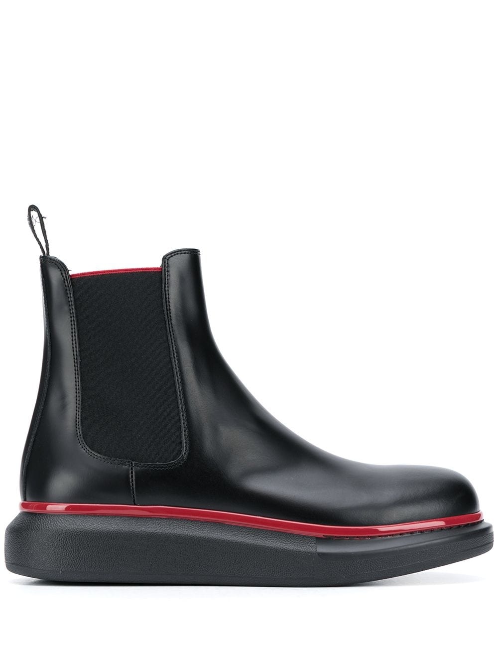 chunky sole Chelsea boots - 1