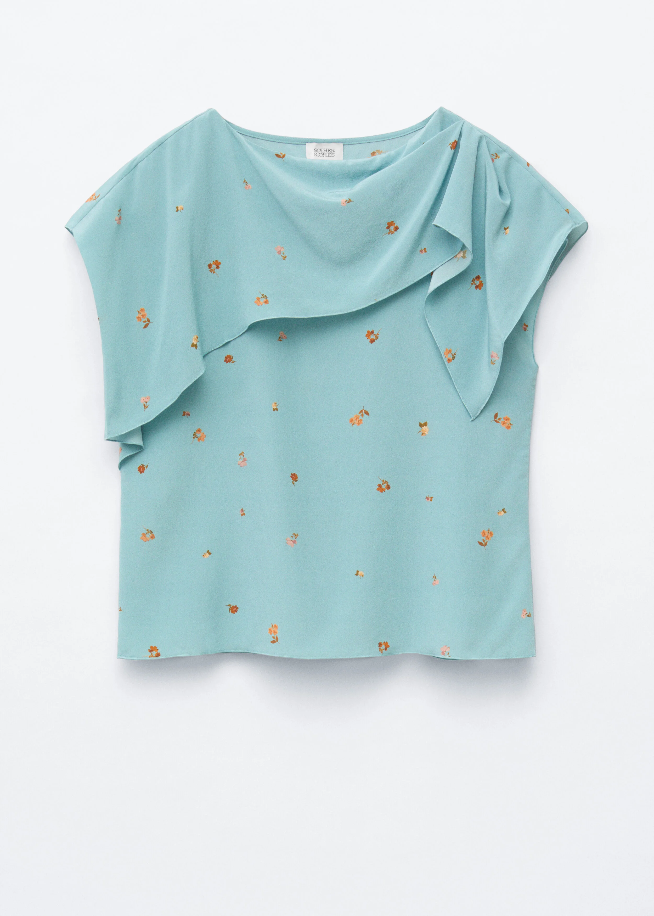 Silk Scarf‑Detail Top - 1