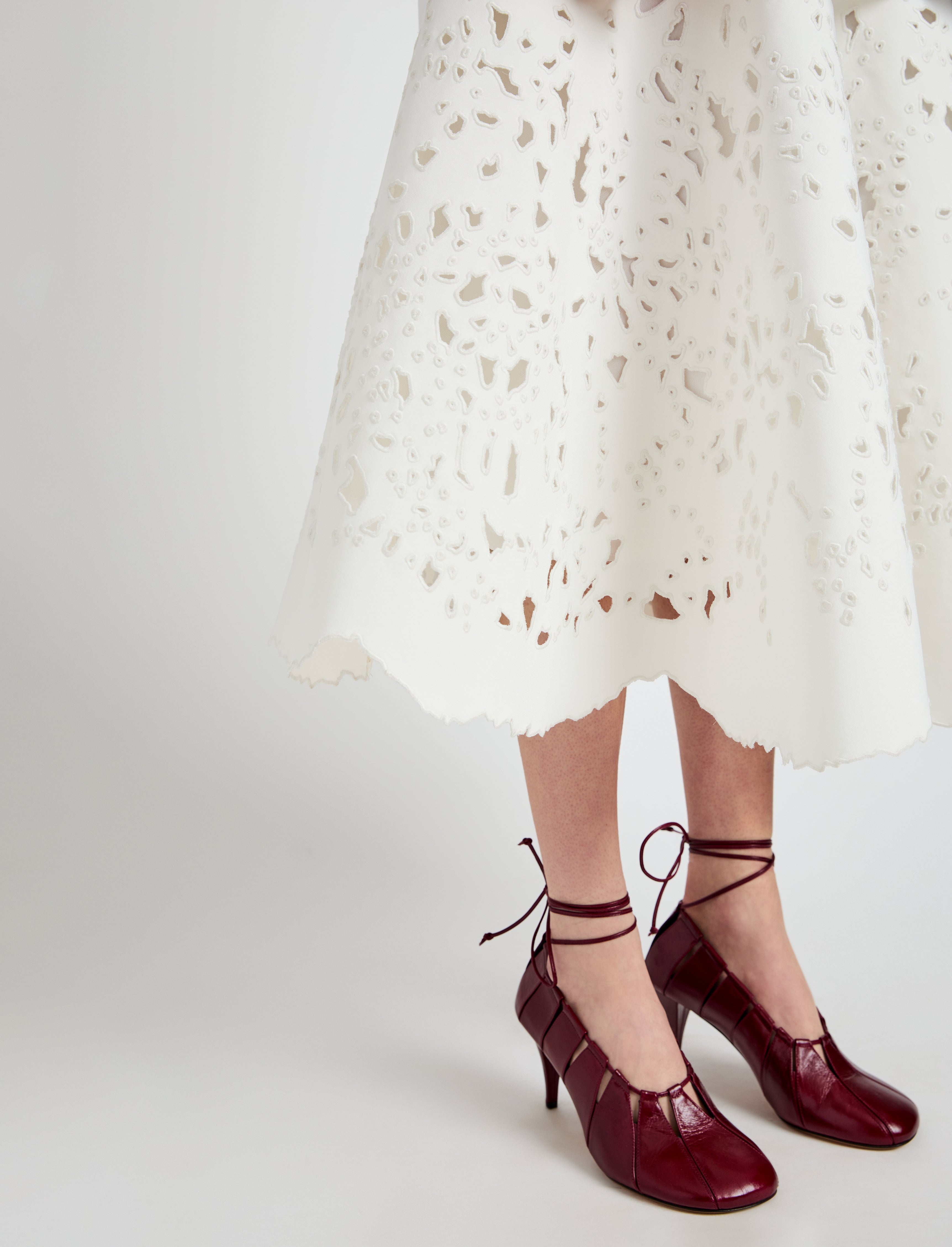 Olene Skirt in Broderie Anglaise - 5