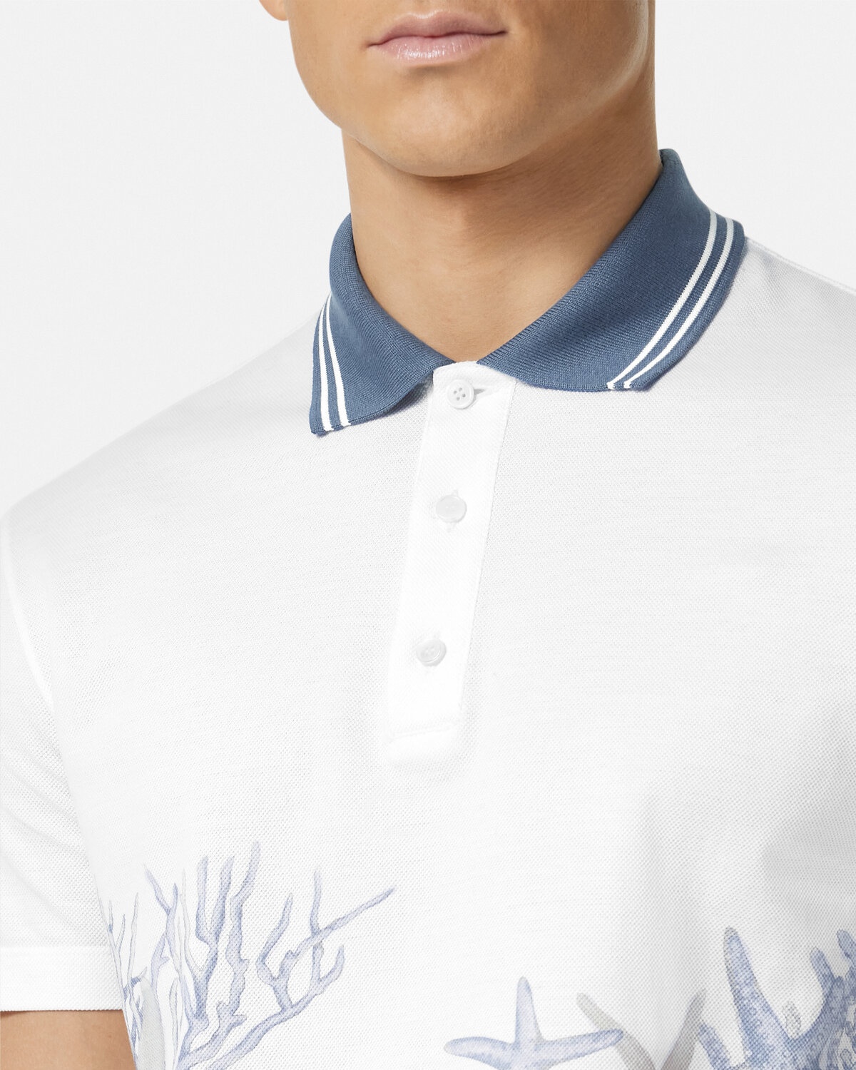 Barocco Sea Graphic Polo Shirt - 3