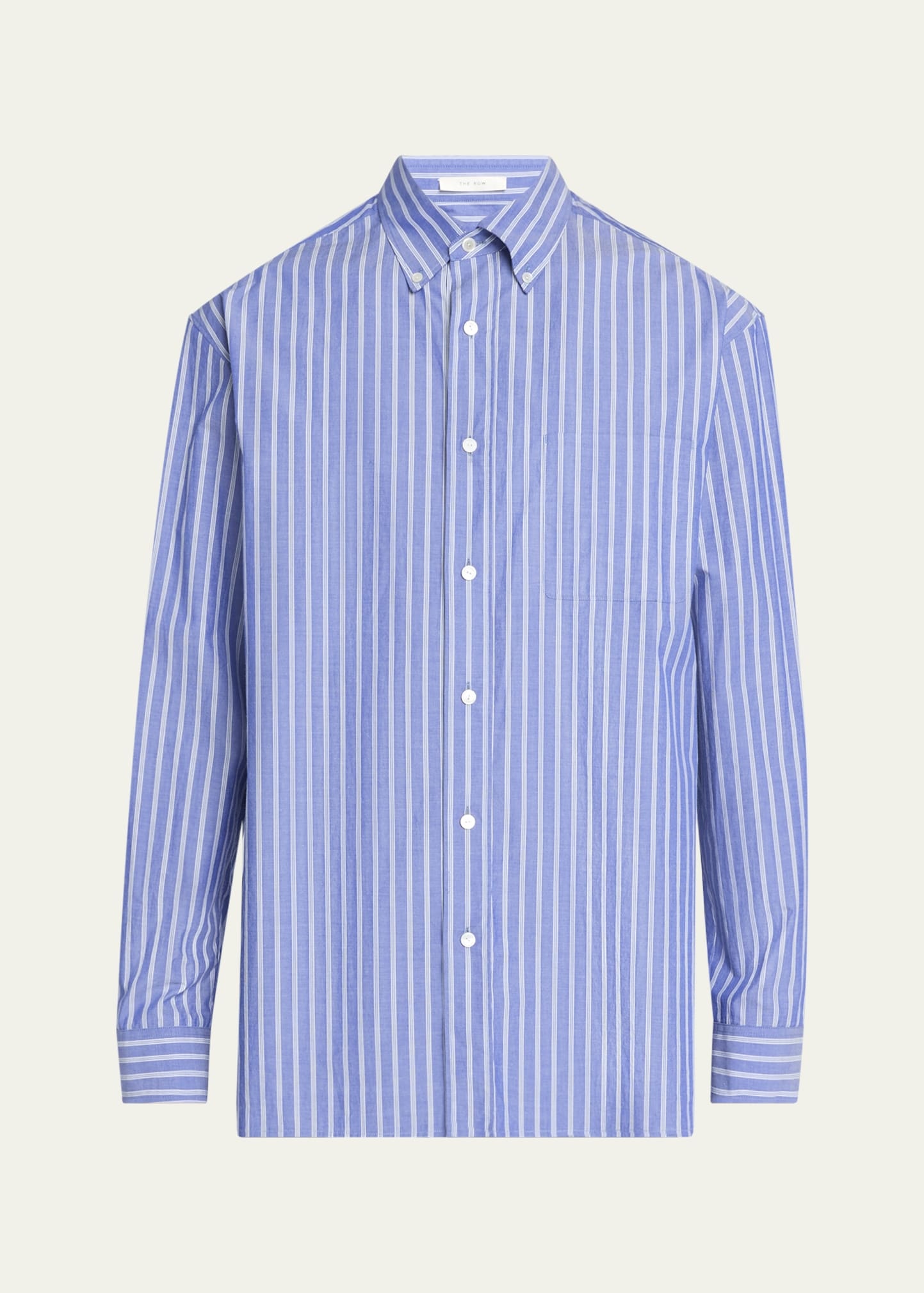 Men's Bresson Striped Poplin Sport Shirt - 1