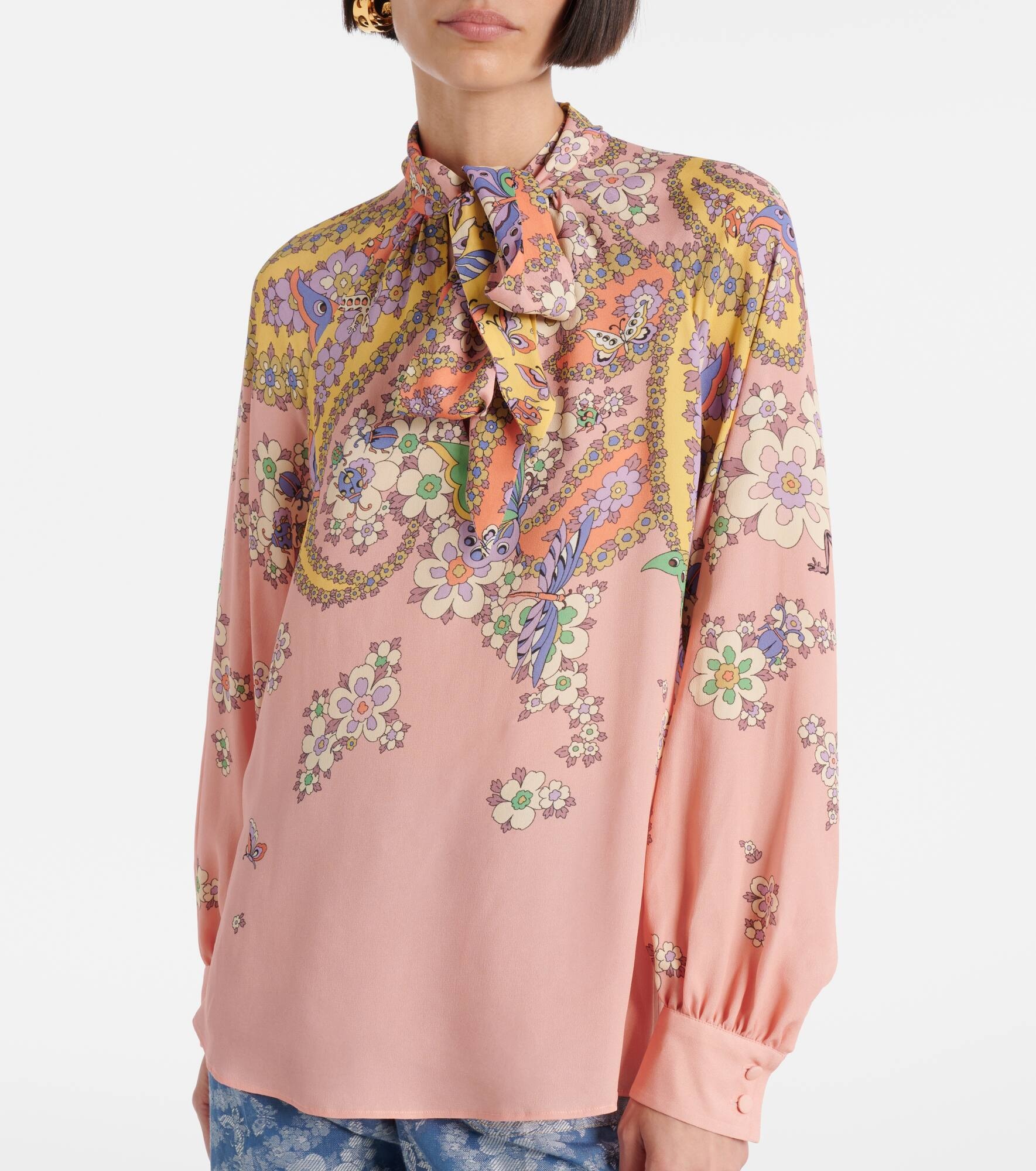 Printed blouse - 7
