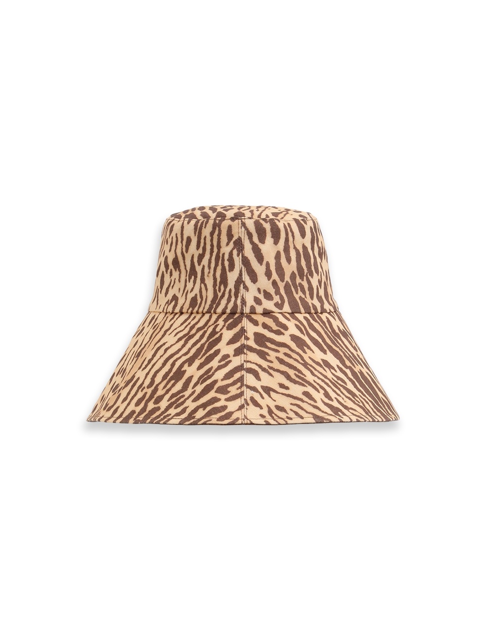 PRINTED LONG BRIM BUCKET HAT - 3