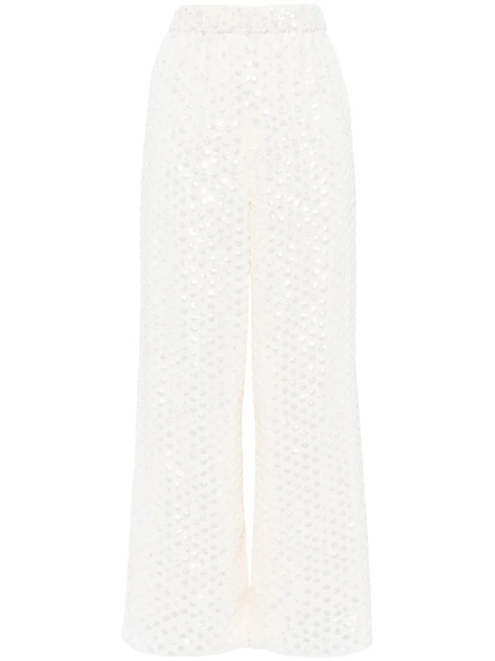 Raindrop sequin trousers - 1