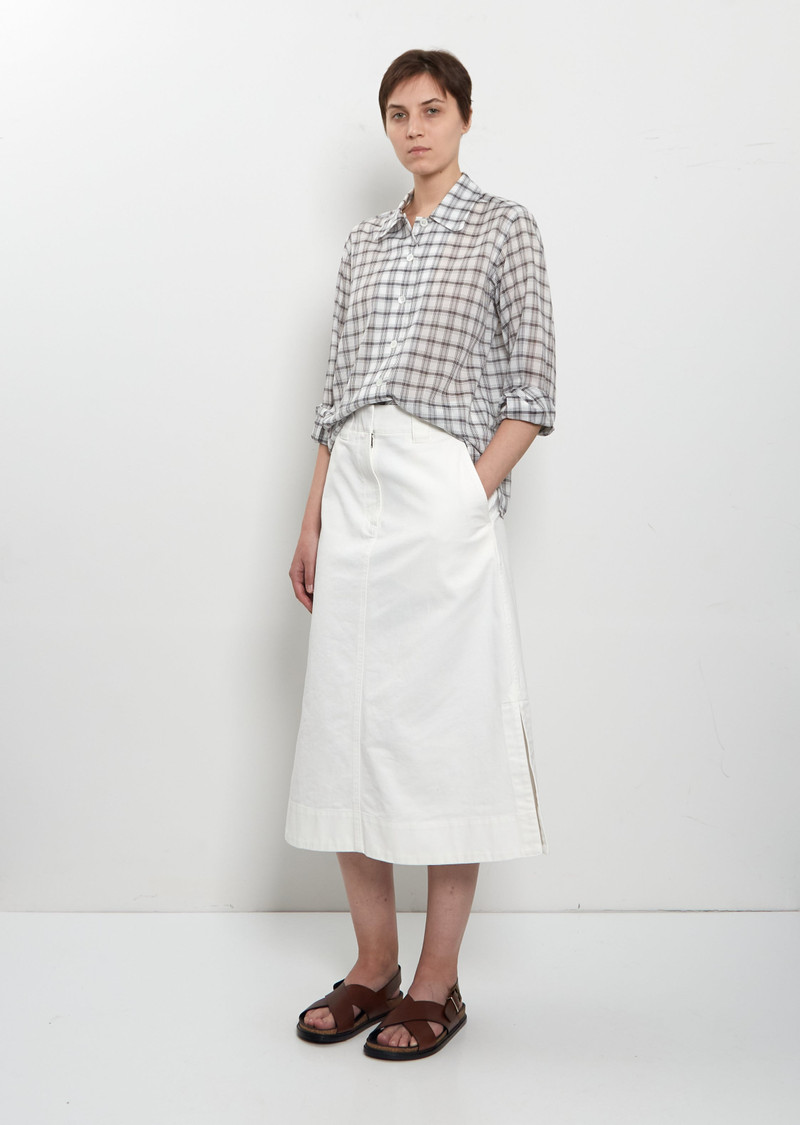 Curve Collar Shirt 4