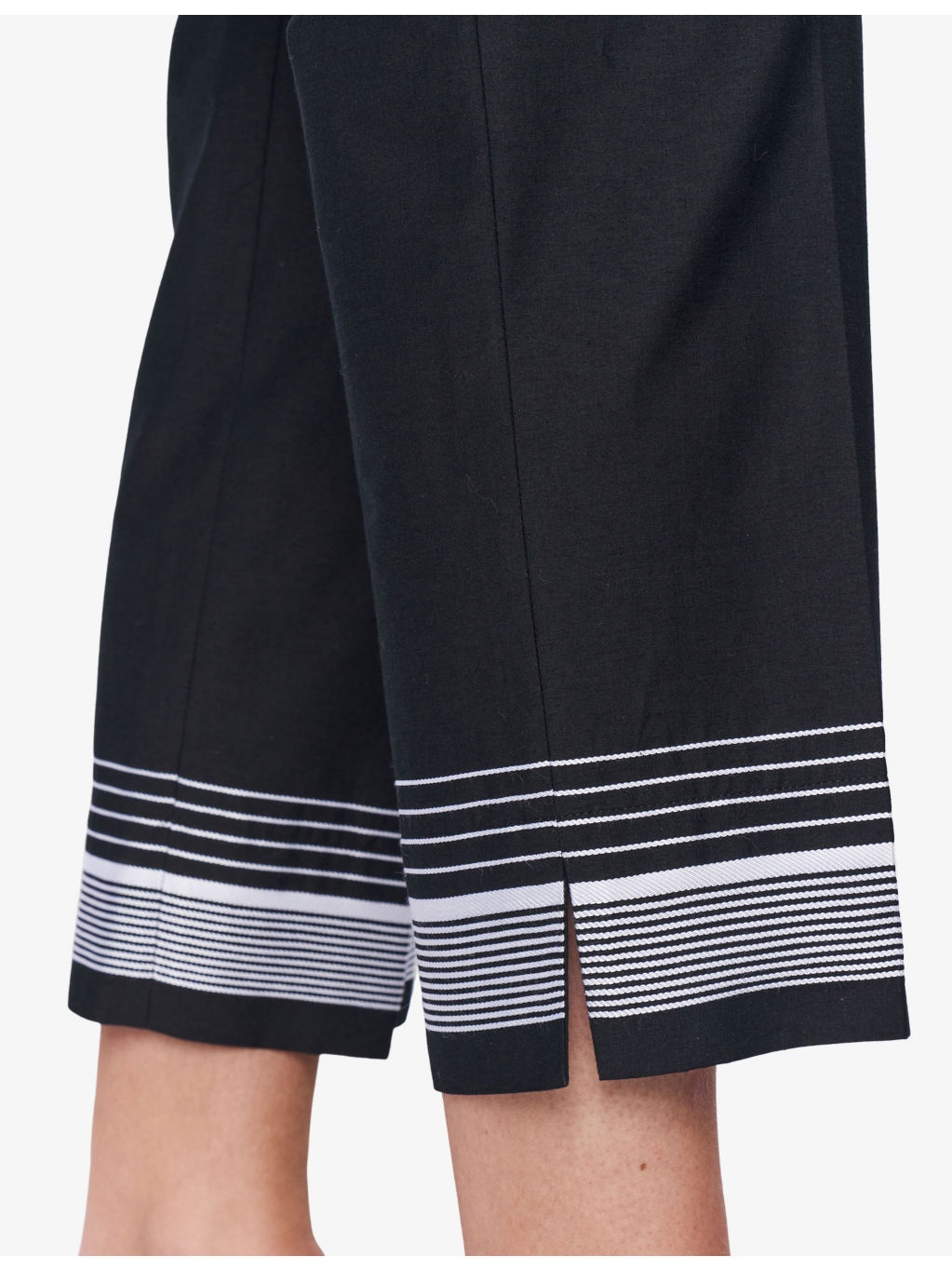 Tottenham Jacquard-Stripe Straight-Leg Cotton And Silk-Blend Trousers - 4