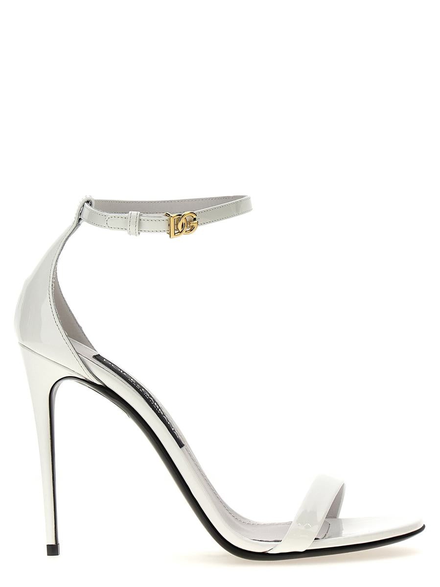 DOLCE & GABBANA PATENT SANDALS - 1