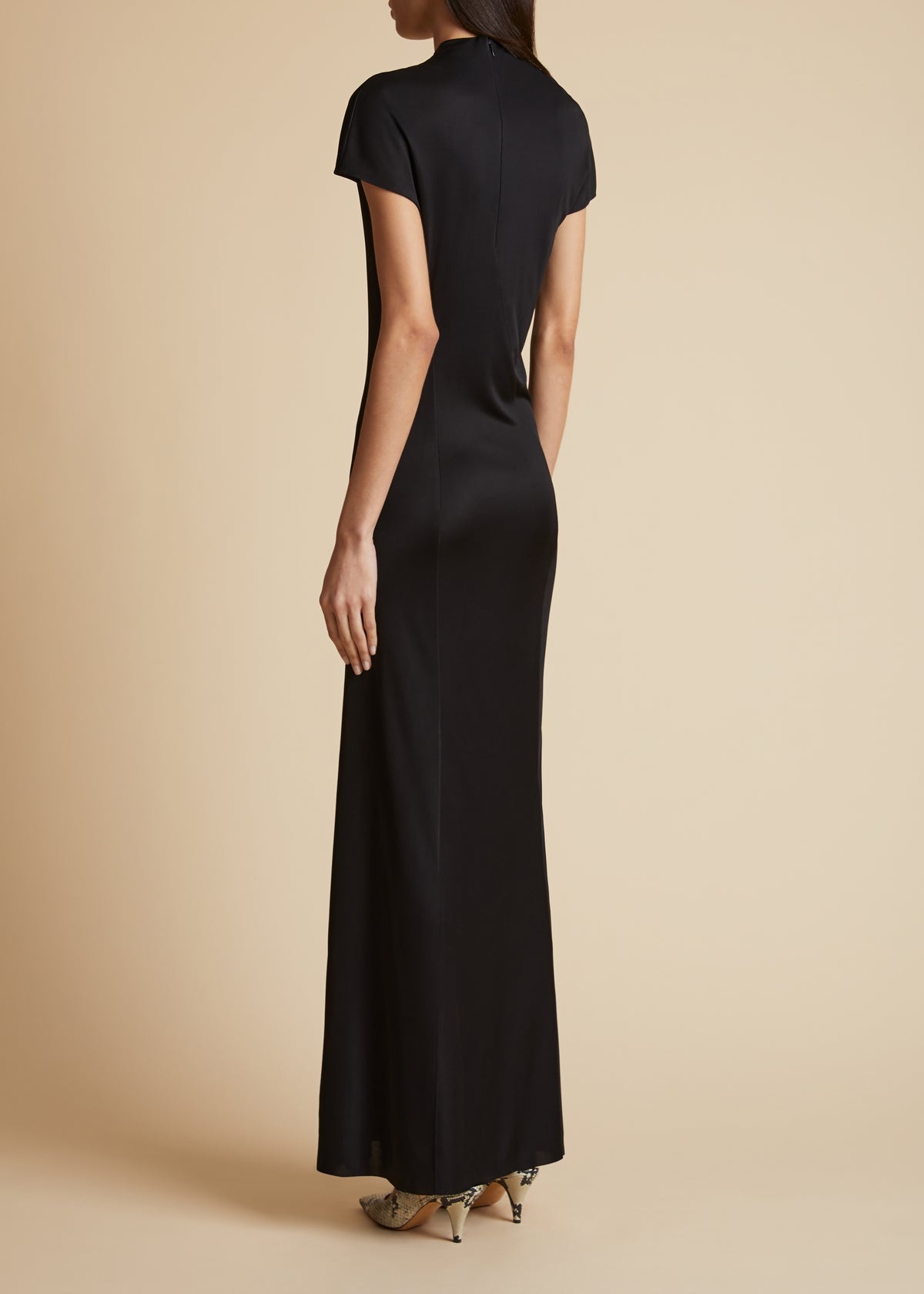 The Yenza Dress in Black - 3