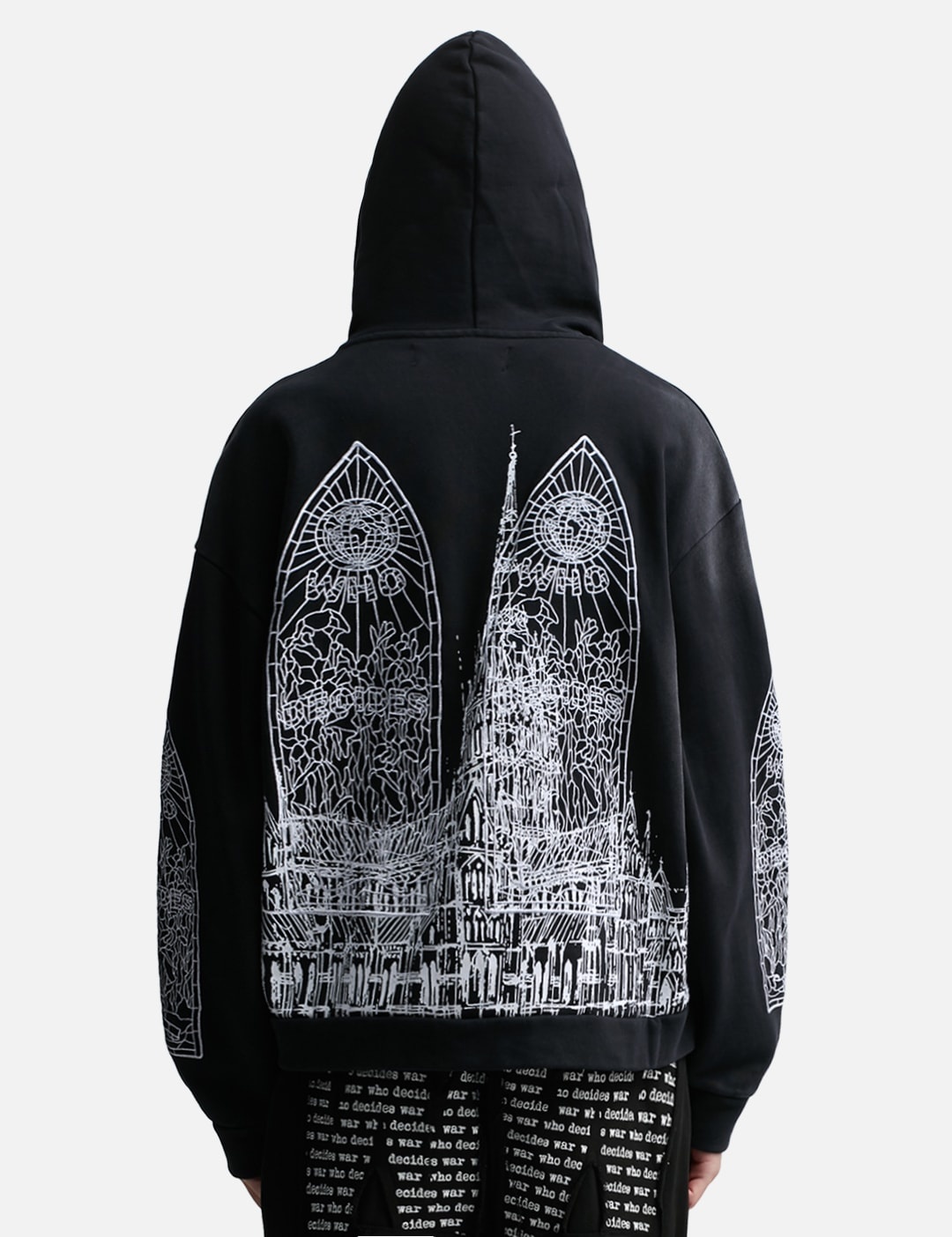 CATHEDRAL HOODED PULLOVER - 4