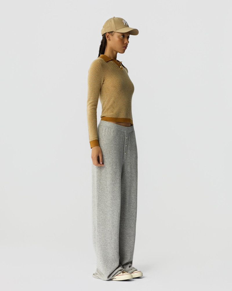 Pique L/S Shrunken Polo 5