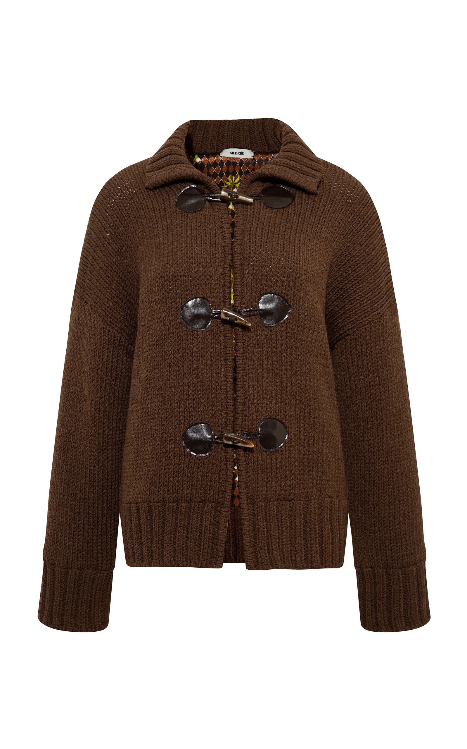 Ollie Wool-Blend Cardigan brown - 1