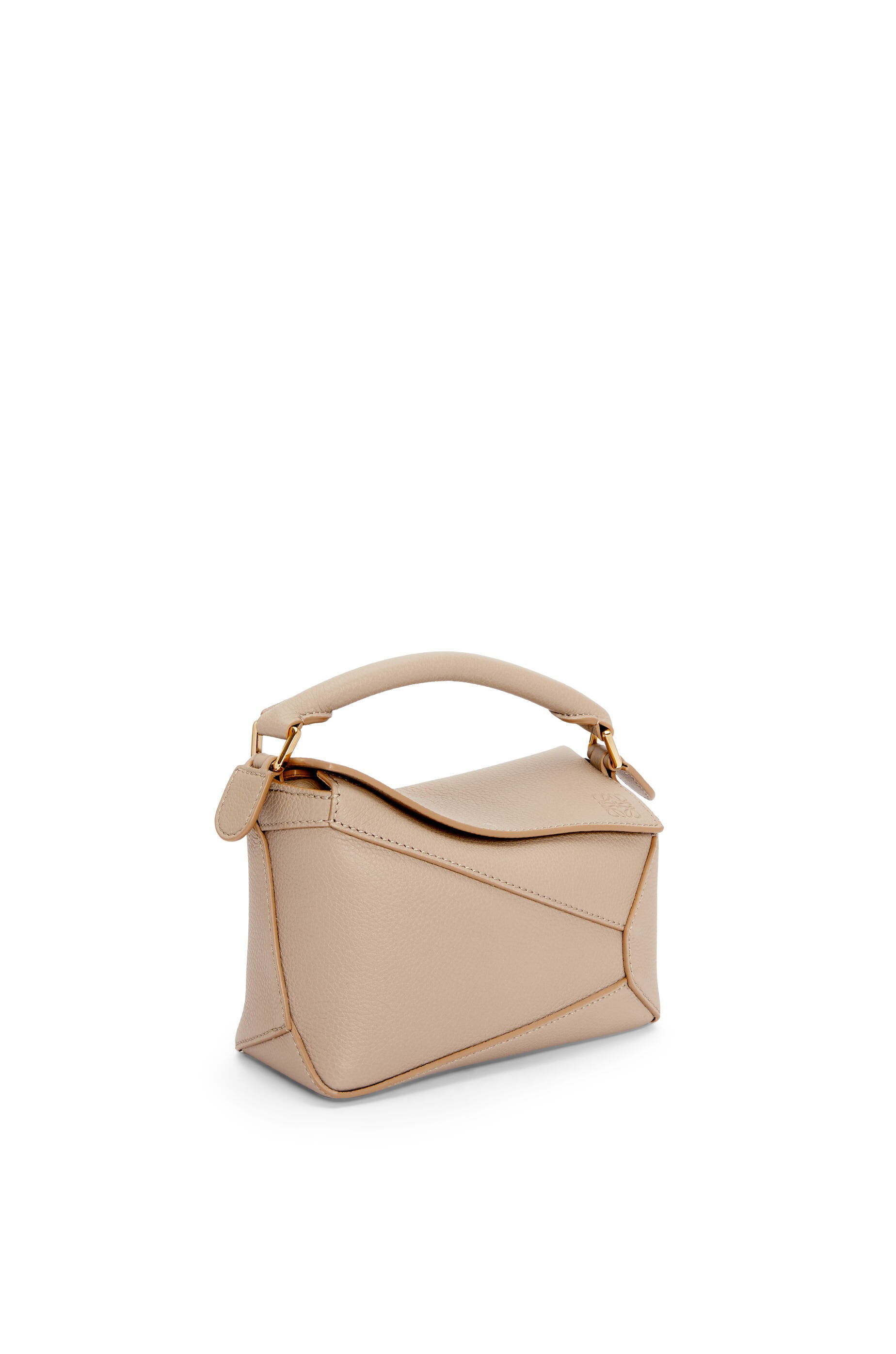 Mini Puzzle bag in soft grained calfskin - 2