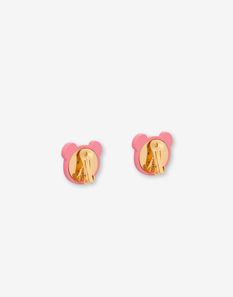 MOSCHINO TEDDY BEAR CLIP EARRINGS 3