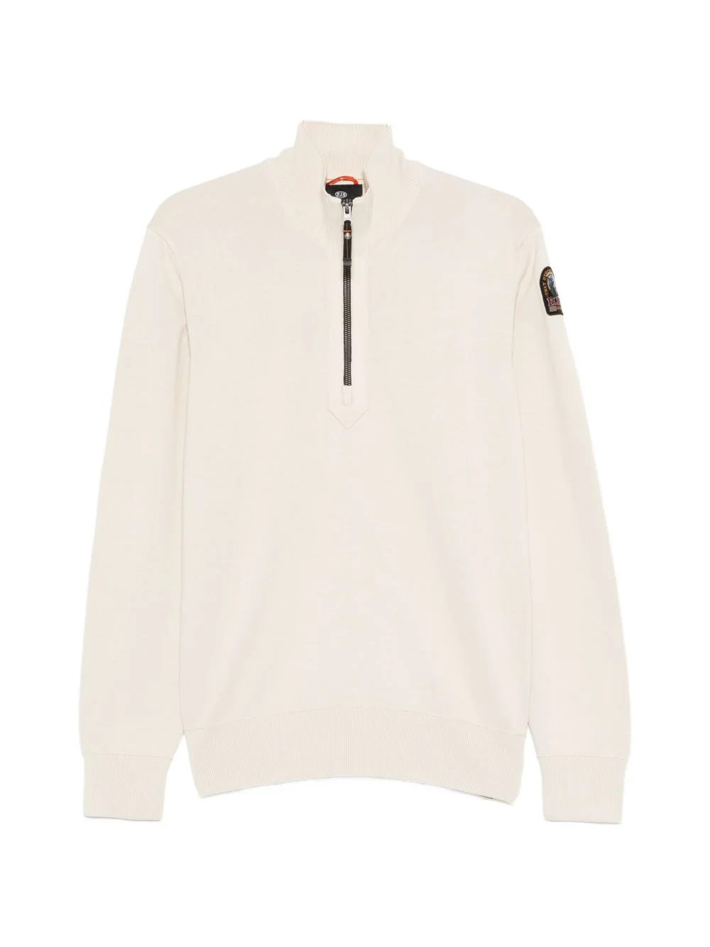 zip mock-neck sweater - 1